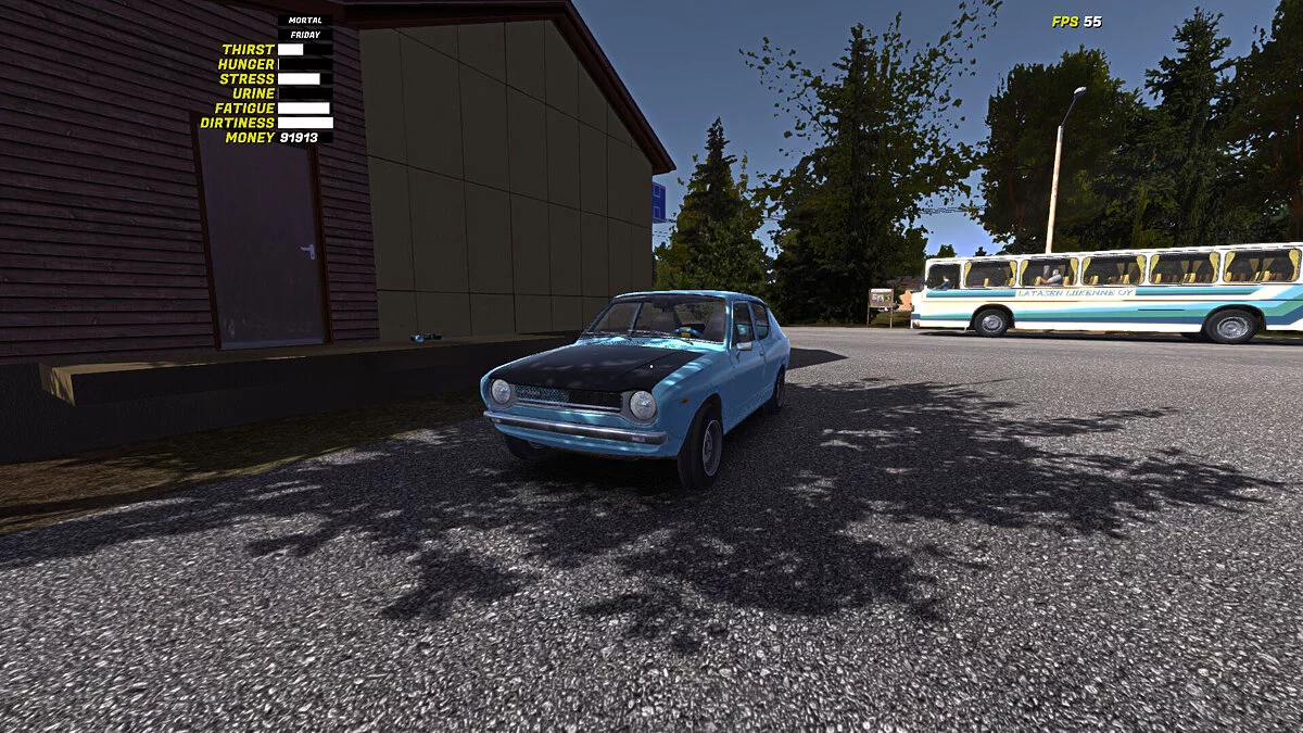 My Summer Car — Stock Satsuma, 90.000 marcas