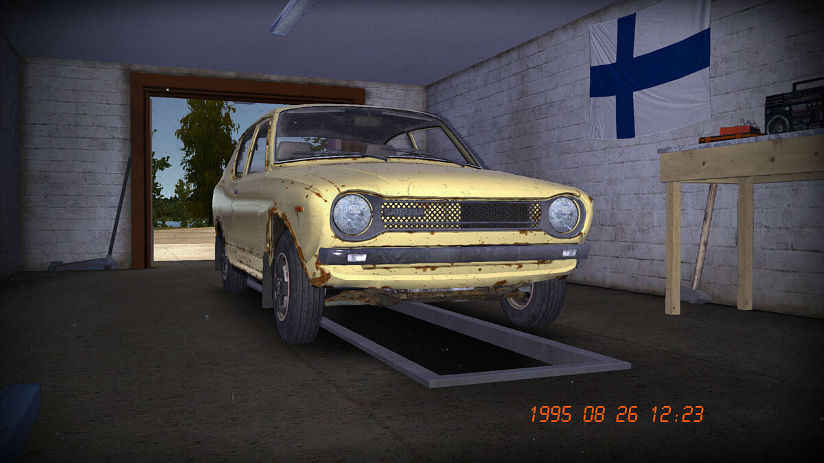 My Summer Car — Stock Satsuma in cream color