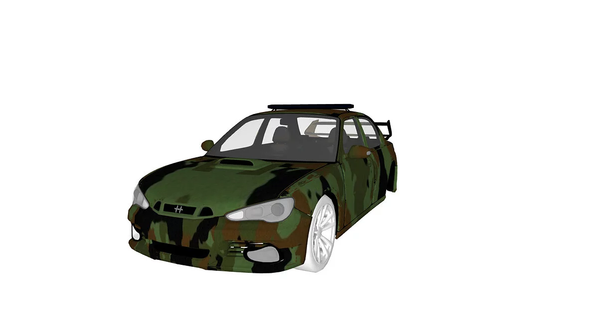 Simple Car Crash Physics Sim — Subaru military