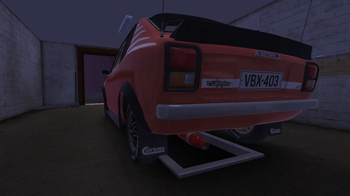 My Summer Car — Тюнингованная Красная Satsuma GT