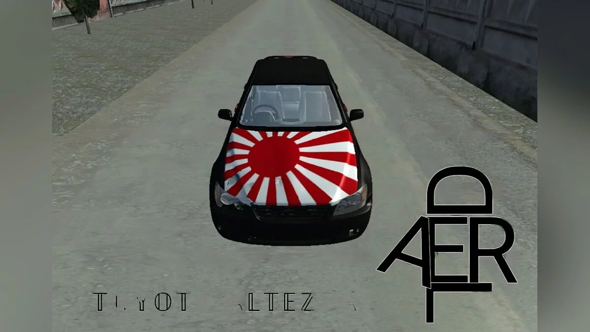 Simple Car Crash Physics Sim — Toyota Alteza