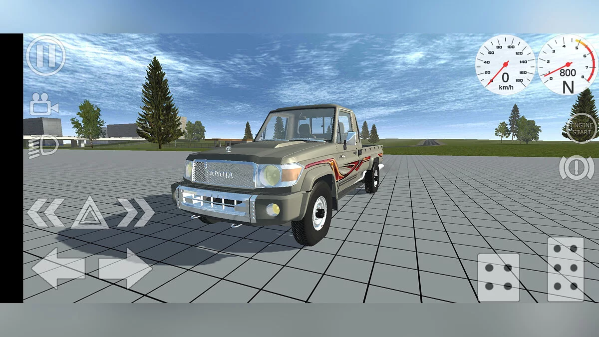 Simple Car Crash Physics Sim — Toyota Hiace (remake)