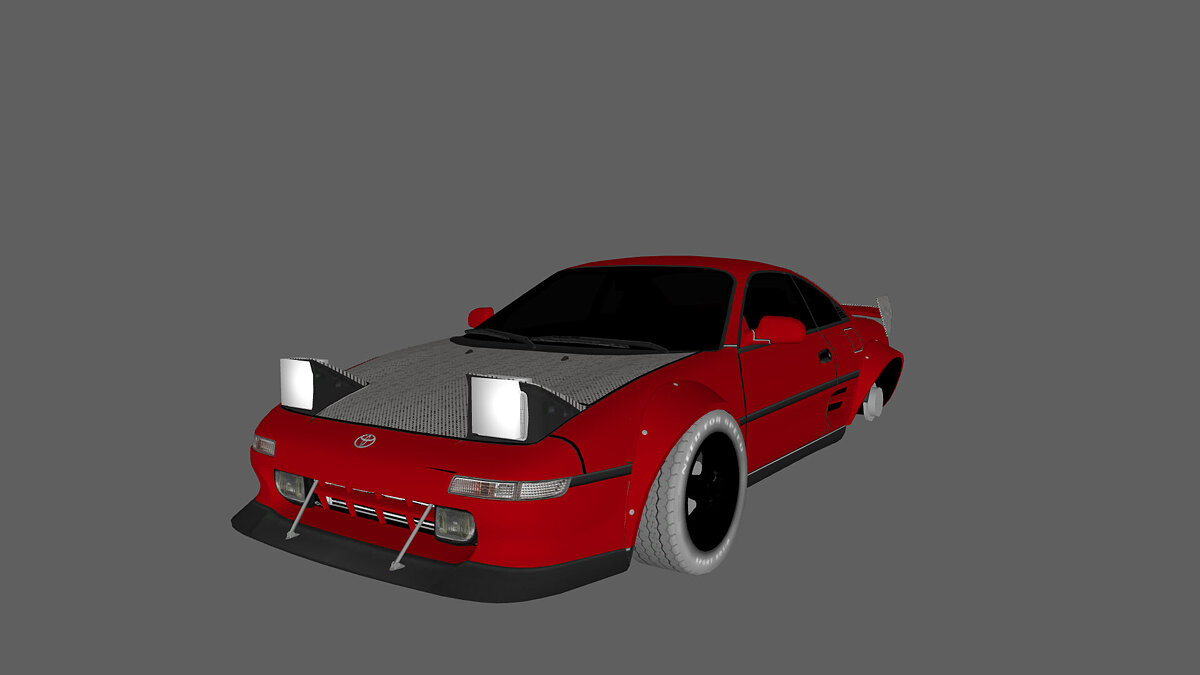 Simple Car Crash Physics Sim — Toyota MR2 dear