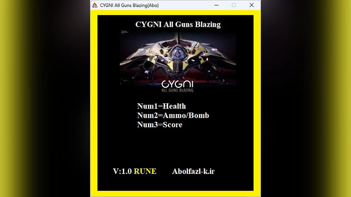 Cygni: All Guns Blazing — Trainer (+3) [1.0]