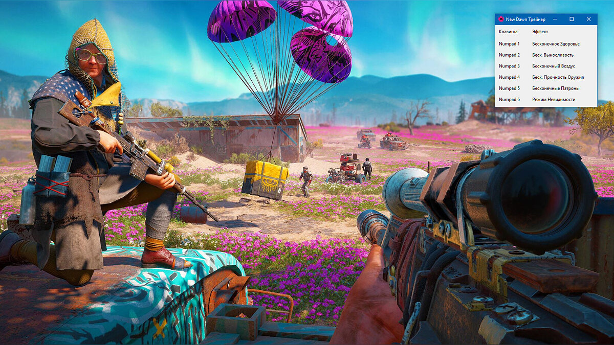 Far Cry New Dawn — Trainer (+6) [1.0.5]