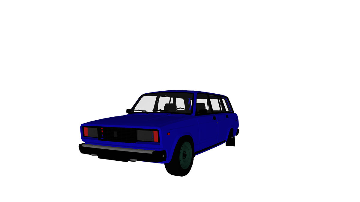 Simple Car Crash Physics Sim — VAZ - 2104