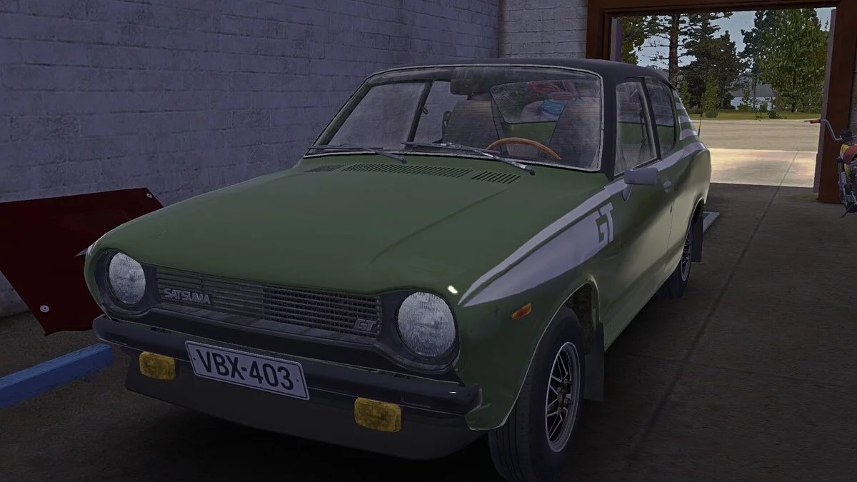 My Summer Car — Green Satsuma GT for achievement