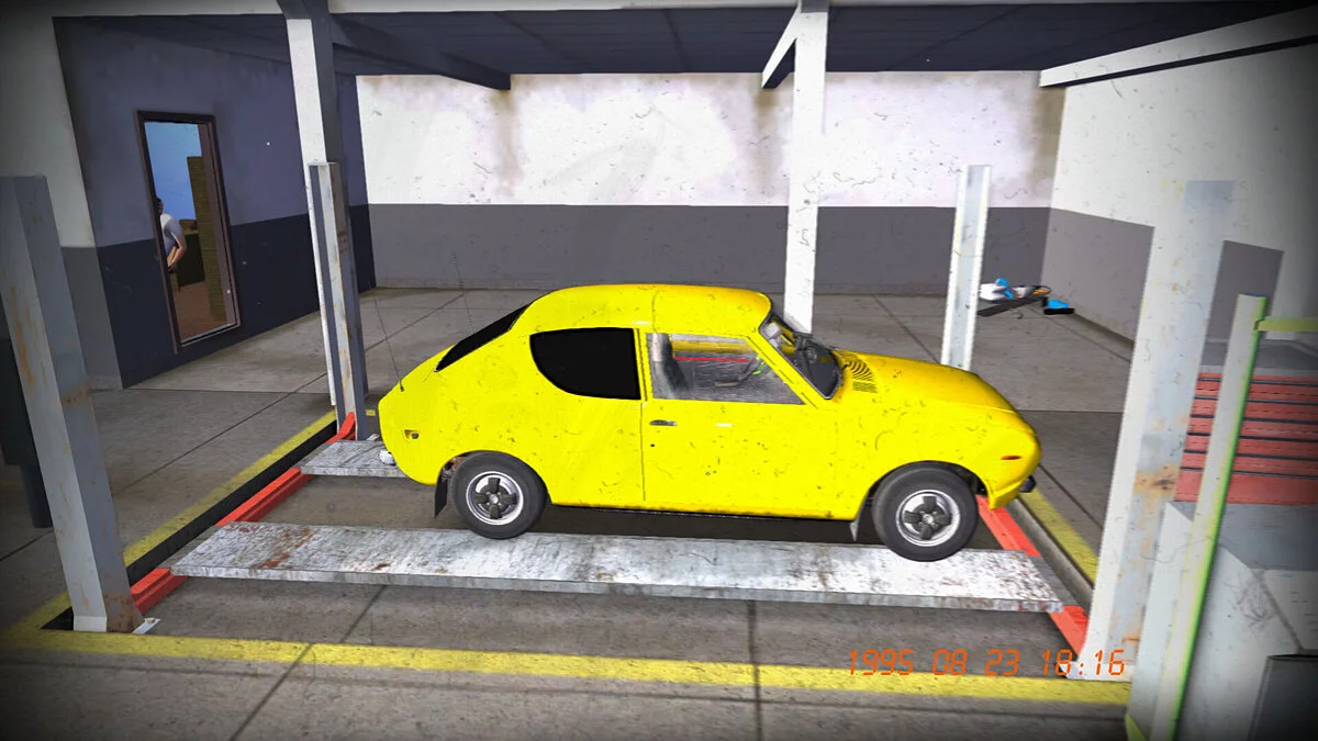 My Summer Car — Satsuma deportivo amarillo