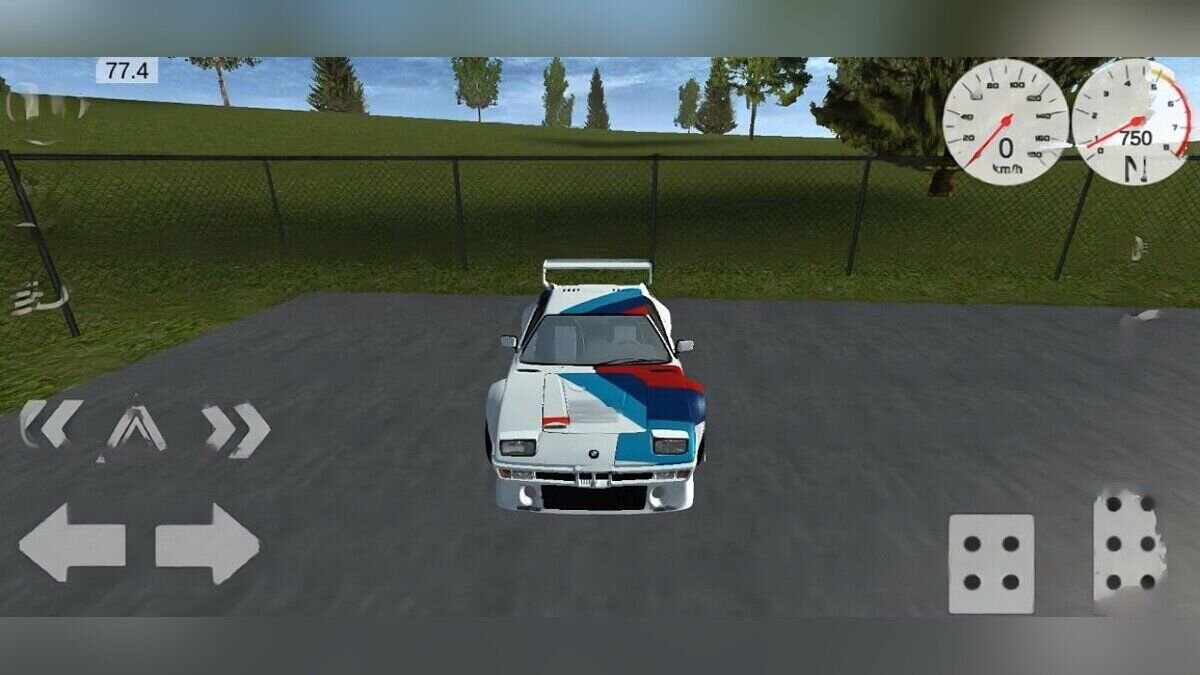 Simple Car Crash Physics Sim — BMW M1