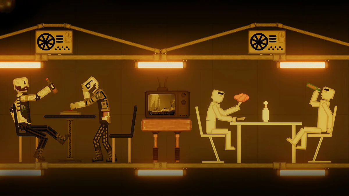 People Playground — Czteropiętrowa restauracja z przejściem