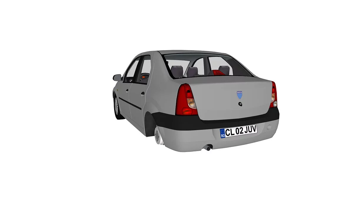 Simple Car Crash Physics Sim — Dacia Logan