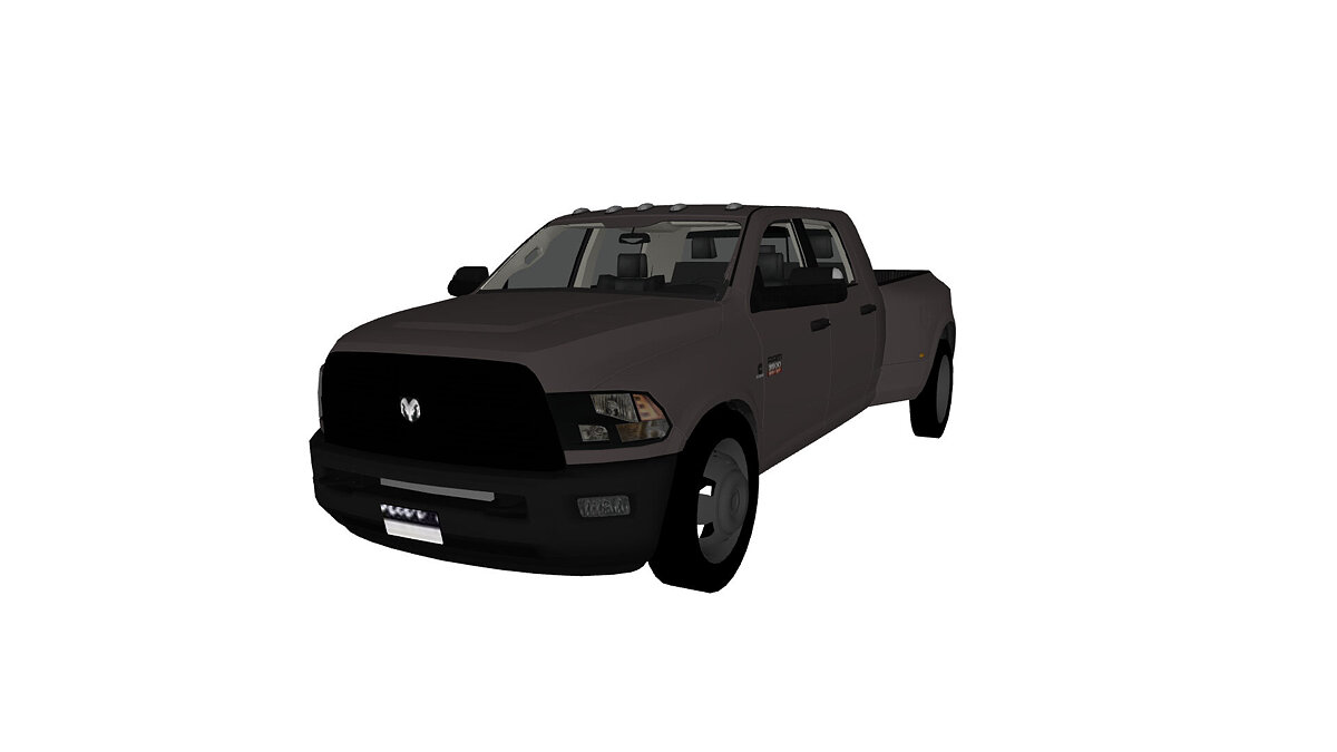 Simple Car Crash Physics Sim — Dodge Ram 3500