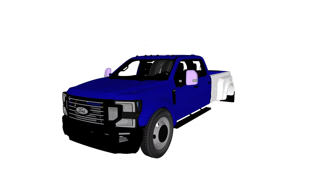 Simple Car Crash Physics Sim — Ford F450 Super Duty