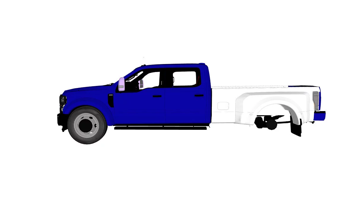 Simple Car Crash Physics Sim — Форд F450 Супер Дюті