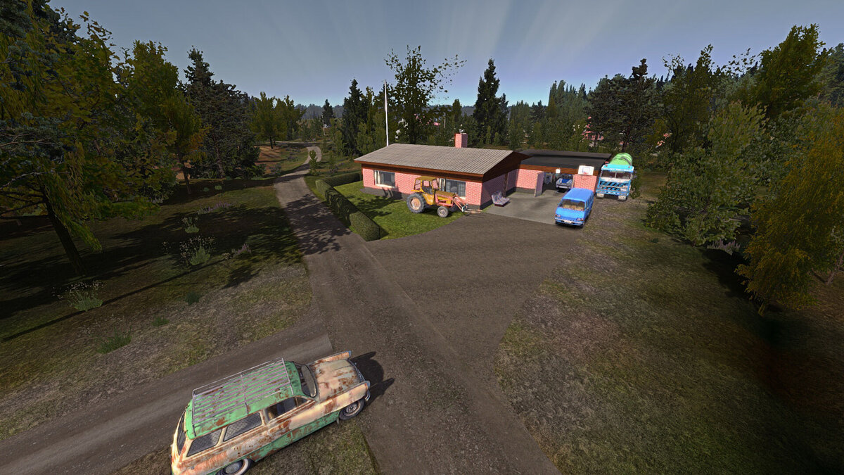 My Summer Car — Racing Satsuma, 406 thousand marks, Pig's house, a lot of beer and food