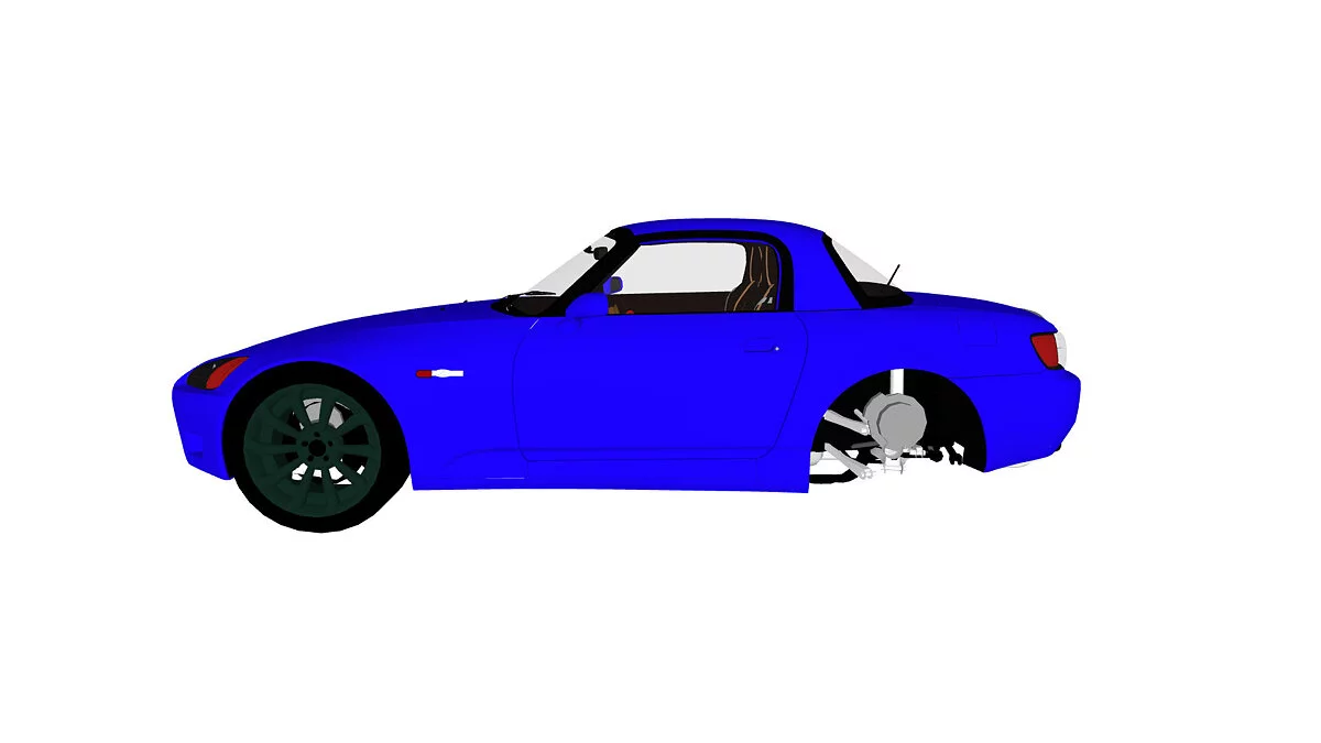Simple Car Crash Physics Sim — Honda S2000