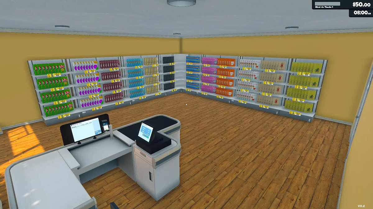 Supermarket Simulator — Bookstore