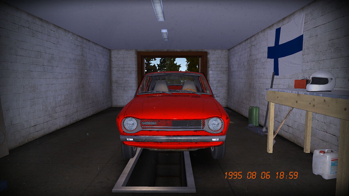 My Summer Car — Red drain Satsuma