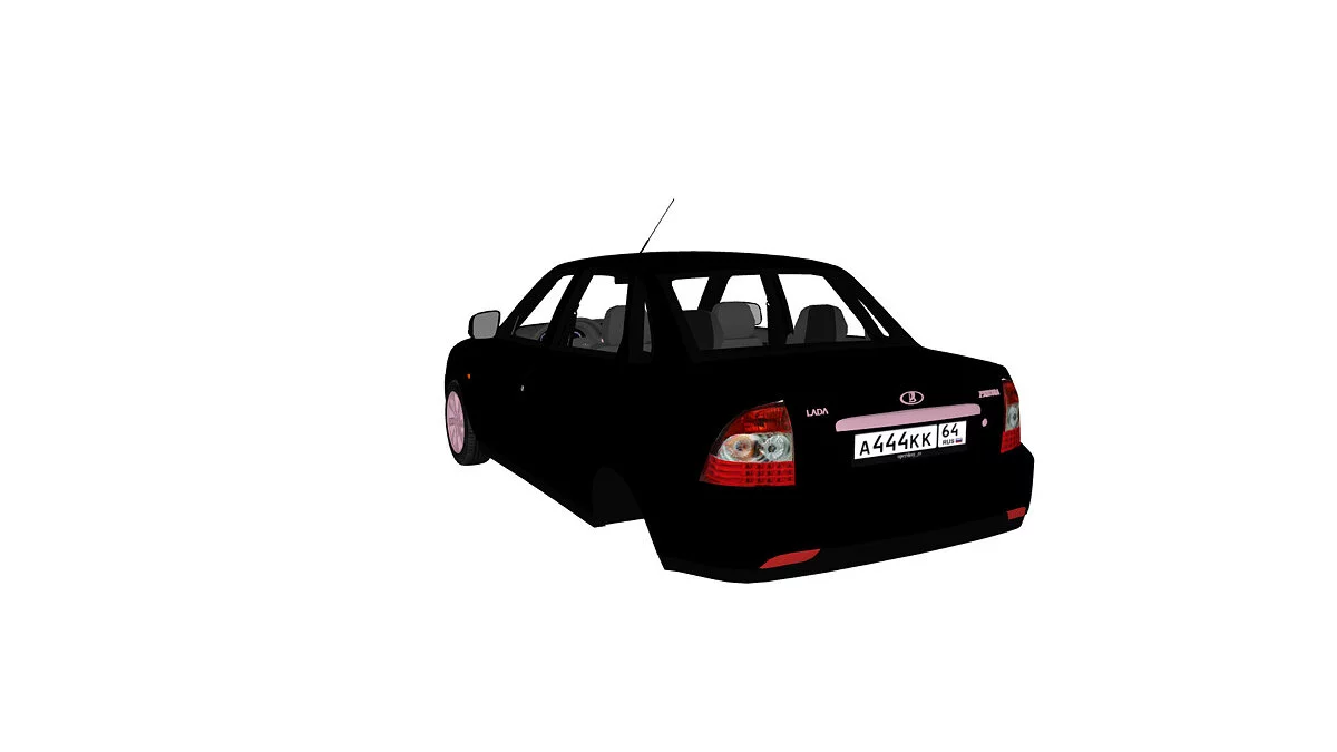 Simple Car Crash Physics Sim — Lada Priora