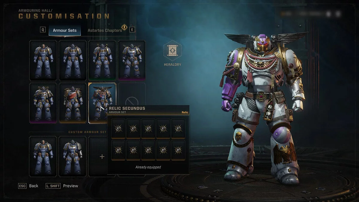 Warhammer 40,000: Space Marine 2 — Миттєве розблокування броні