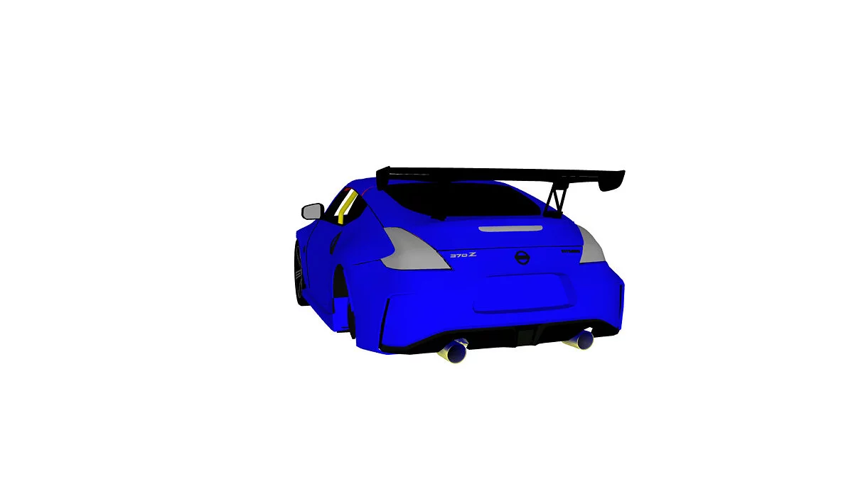 Simple Car Crash Physics Sim — Nissan 370z Nismo