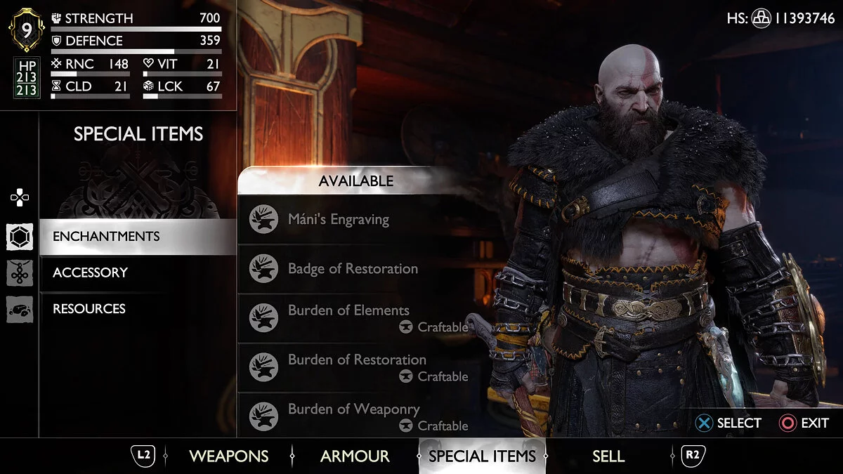 God of War: Ragnarok — Yeni Oyun+