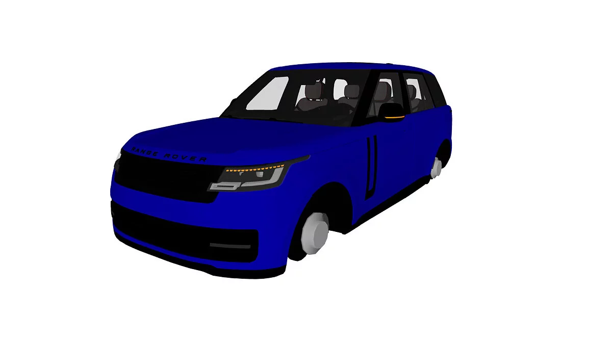 Simple Car Crash Physics Sim — Range Rover (winter tires)