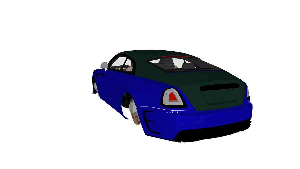 Simple Car Crash Physics Sim — Роллс-Ройс Фантом Брабус