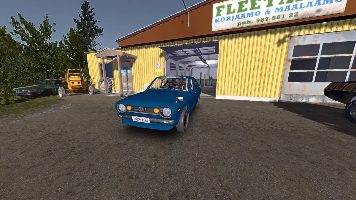 My Summer Car — Acciones de Satsuma, sellos 3k