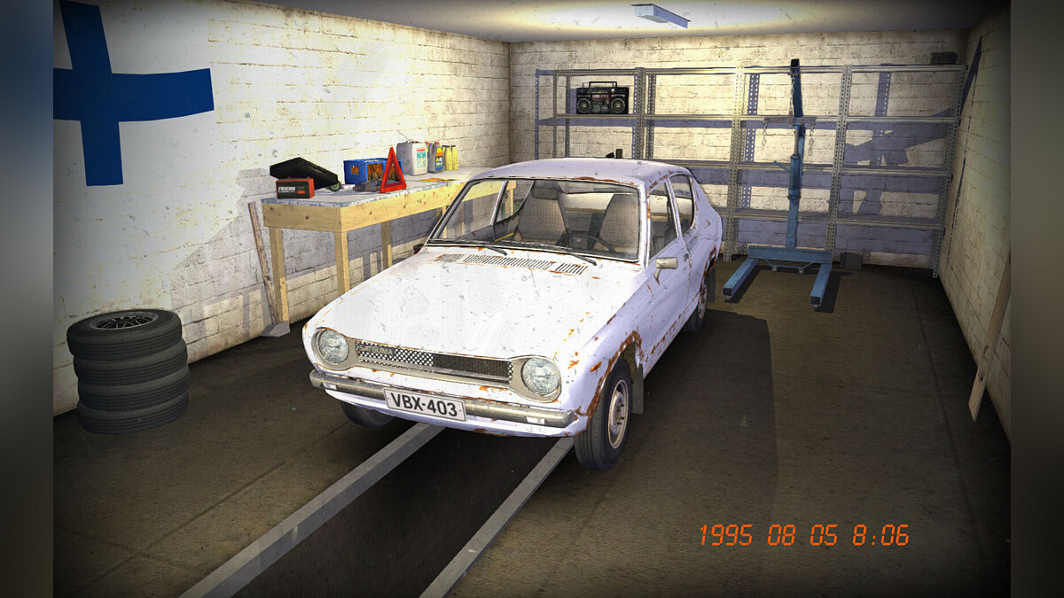 My Summer Car — Satsuma stock, 490k mileage, story not completed