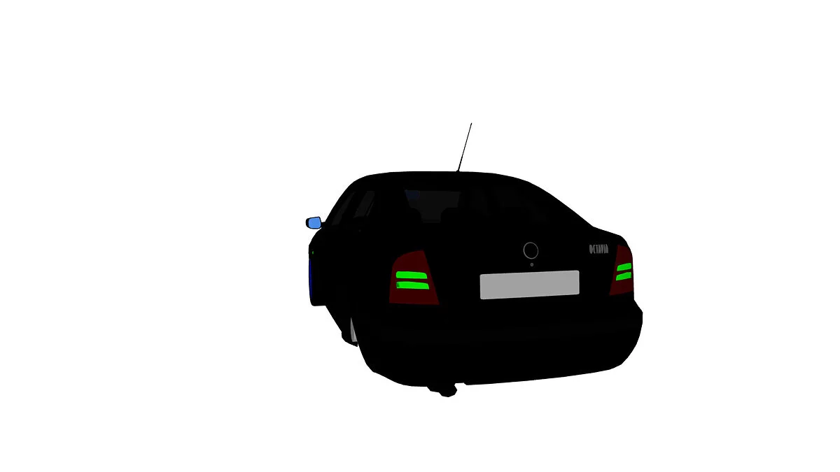 Simple Car Crash Physics Sim — Skoda Octavia 2003