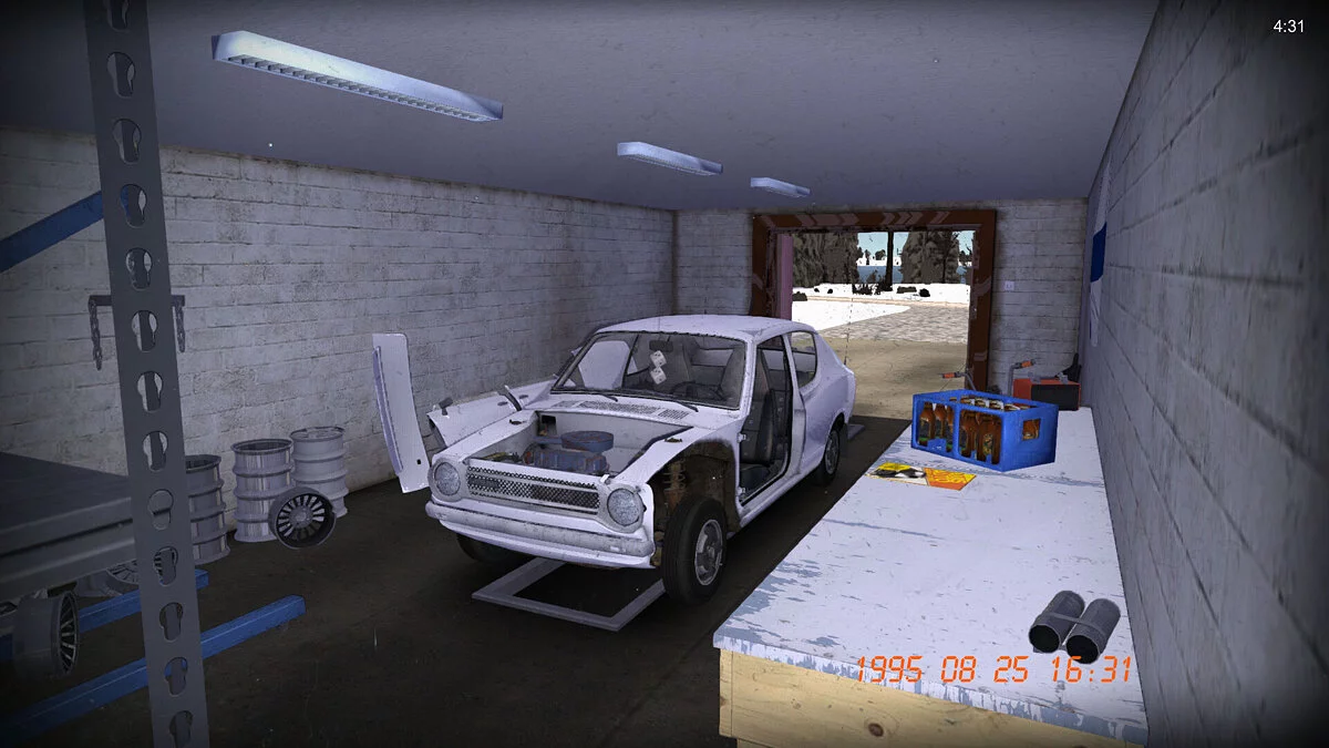 My Summer Car — Comenzando Satsuma, dinero sin fin, algo de comida.