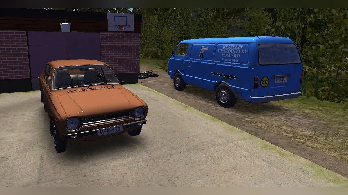 My Summer Car — Stock Satsuma, 13k marcas, números disponibles, trama no completada