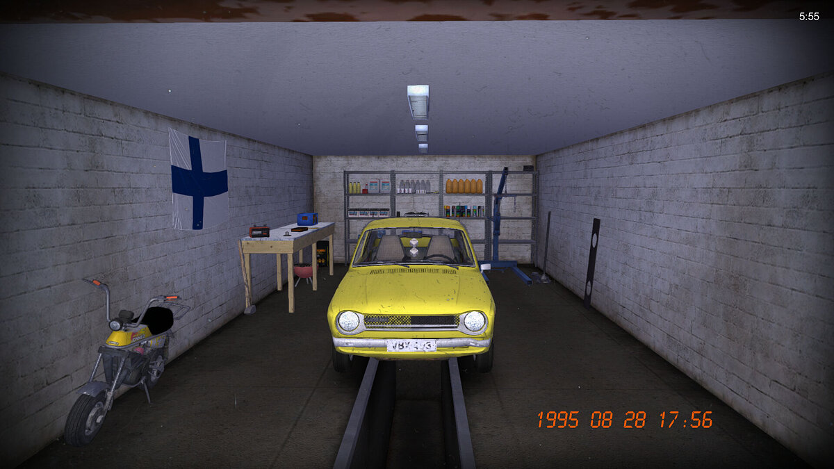 My Summer Car — Stock Satsuma, endless money, lots of food