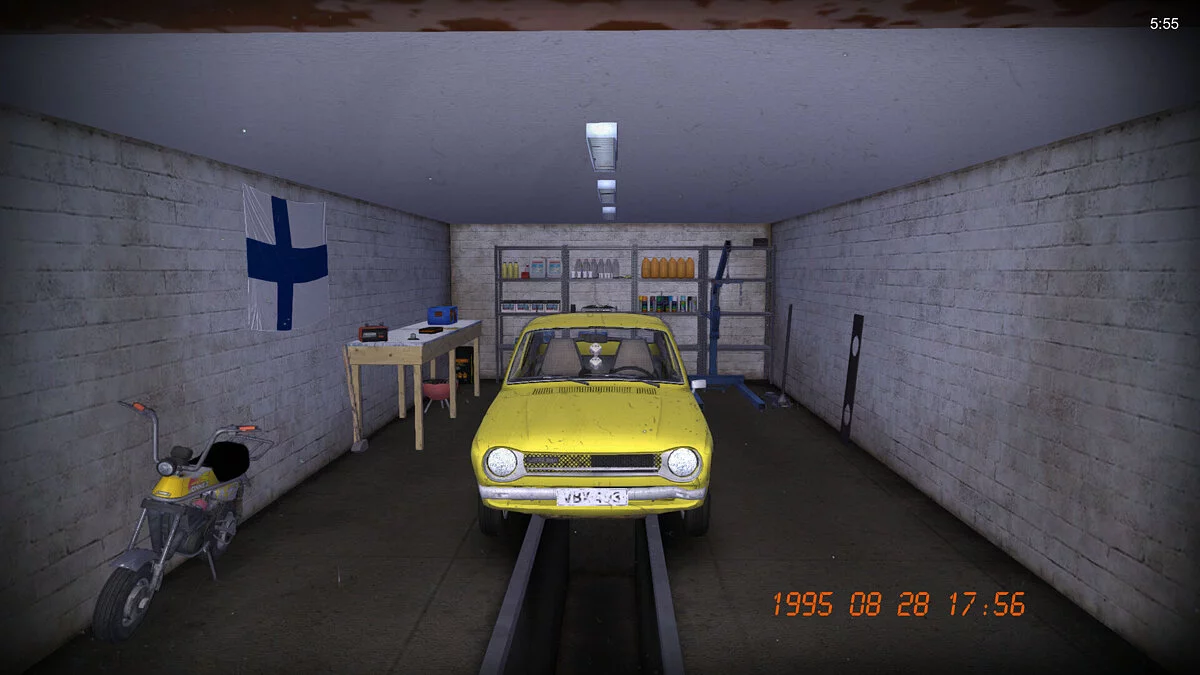 My Summer Car — Stock Satsuma, dinero sin fin, mucha comida.