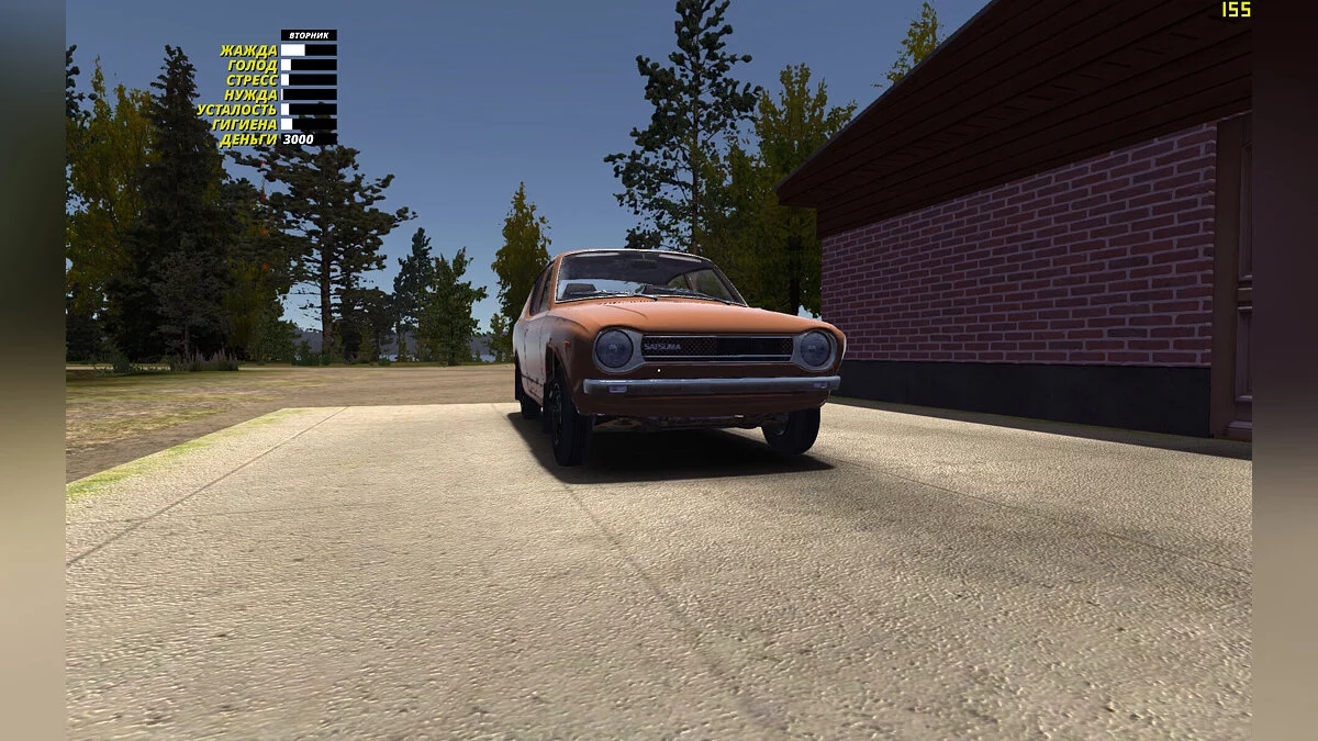 My Summer Car — Stock Satsuma desde el menú principal v2