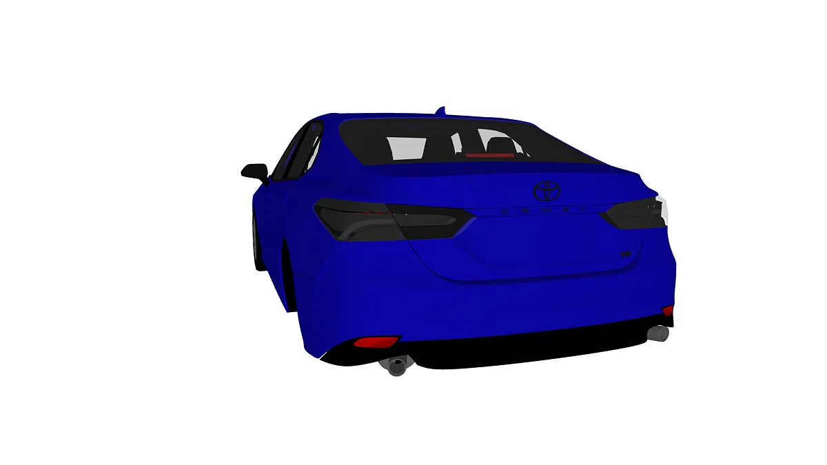 Simple Car Crash Physics Sim — Toyota Camry