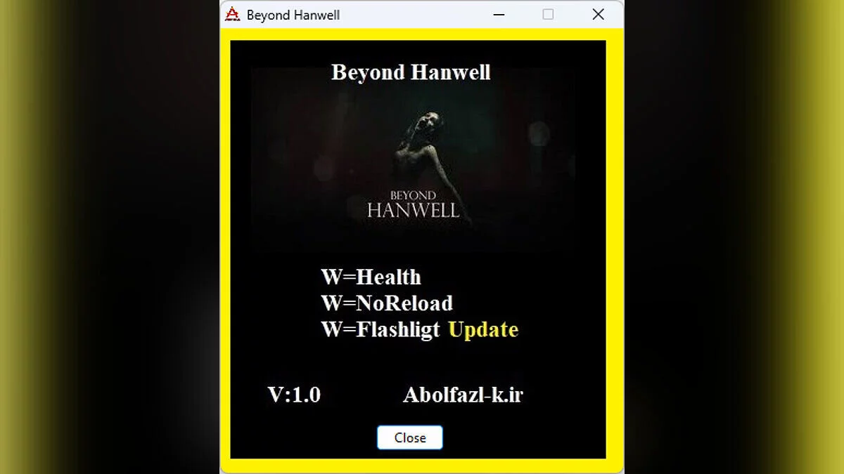 Beyond Hanwell — Trainer (+3) [1.0 Fixed]