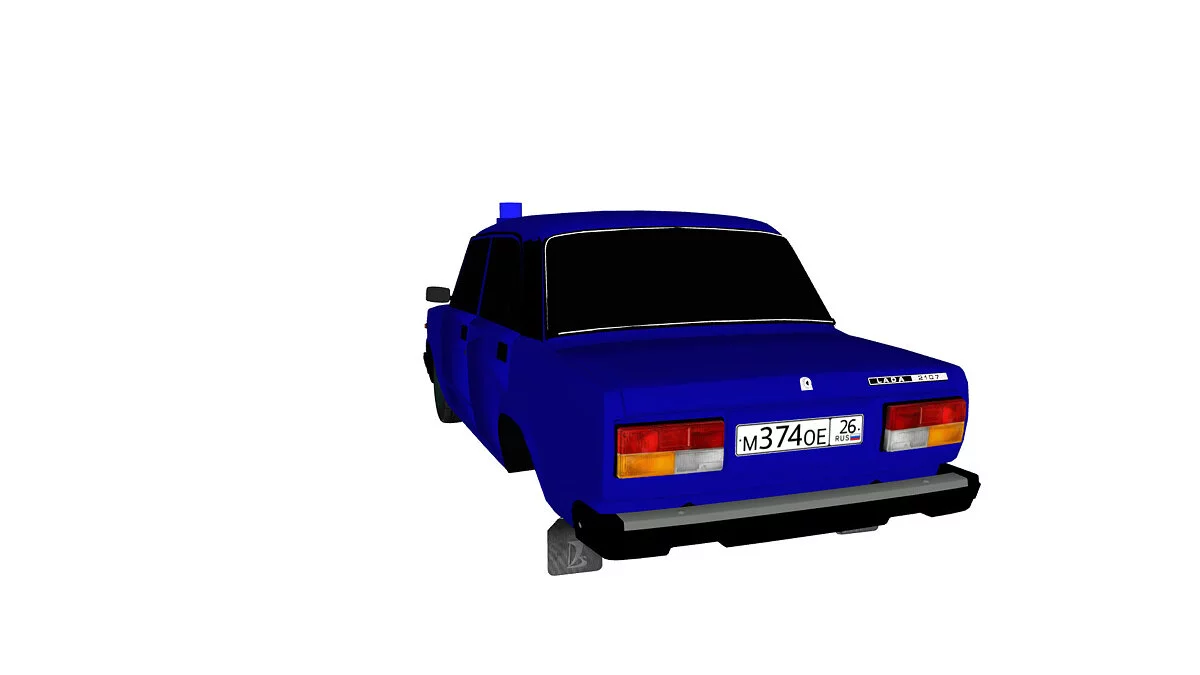 Simple Car Crash Physics Sim — ВАЗ 2107