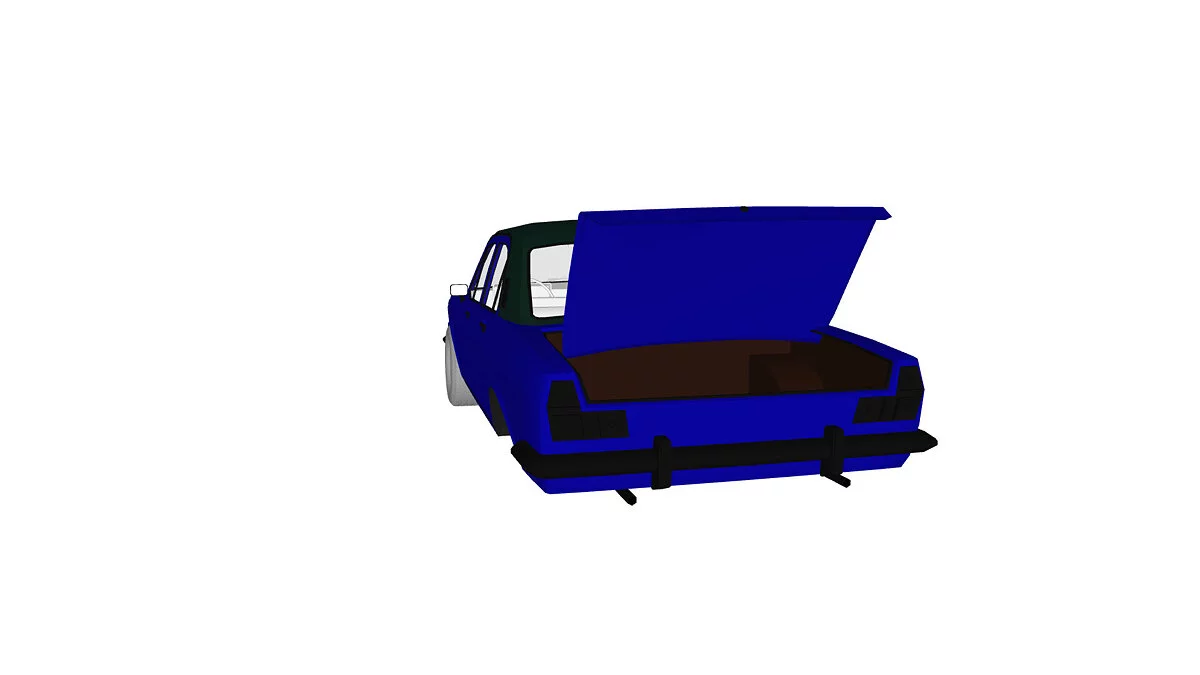 Simple Car Crash Physics Sim — Волга