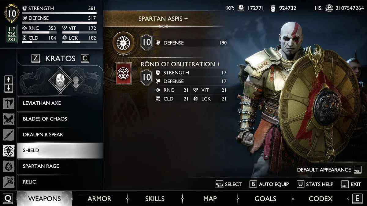 God of War: Ragnarok — Todos os itens e nível 10