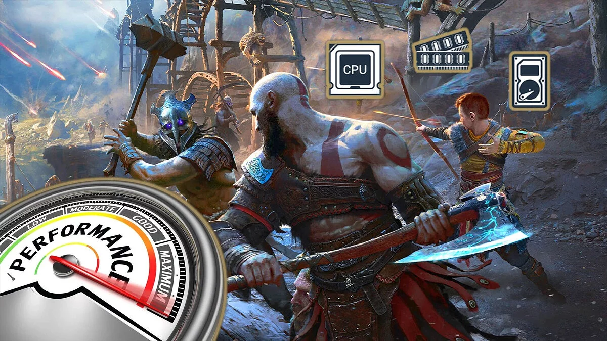 God of War: Ragnarok — High priority in 3 processes