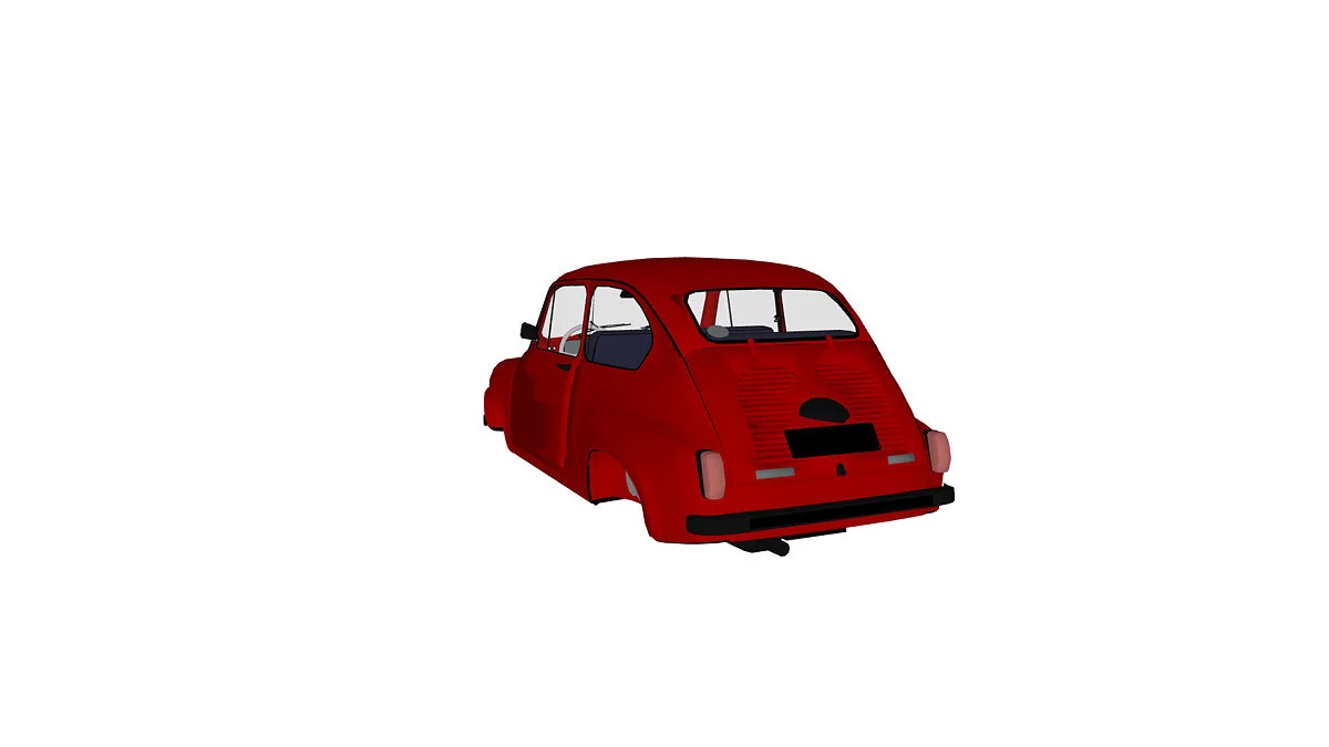 Simple Car Crash Physics Sim — Zastava 750LE