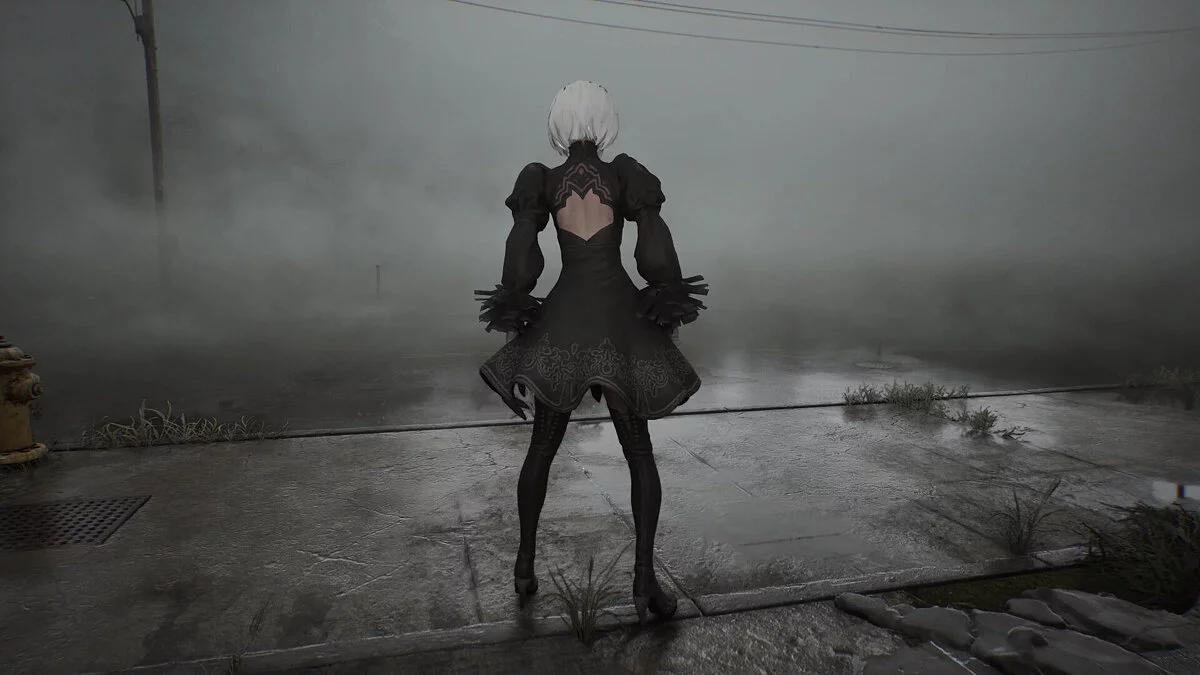 Silent Hill 2 — 2B з гри Nier Automata