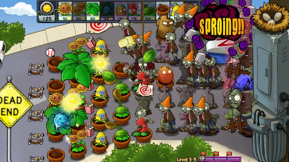 Plants vs. Zombies — Kolejny Dzień: Nowa Historia — kontynuacja pierwszej i drugiej części gry
