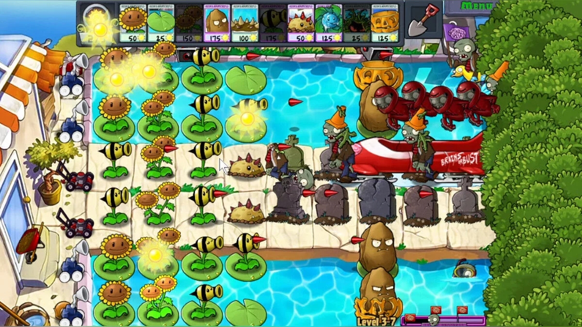 Plants vs. Zombies — Kolejny Dzień: Nowa Historia — kontynuacja pierwszej i drugiej części gry