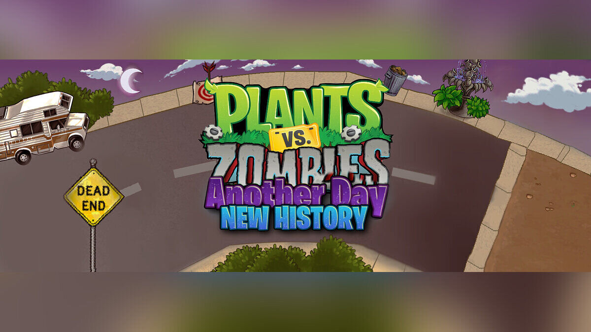 Plants vs. Zombies — Another Day: New History - continuation of the first and second parts of the game