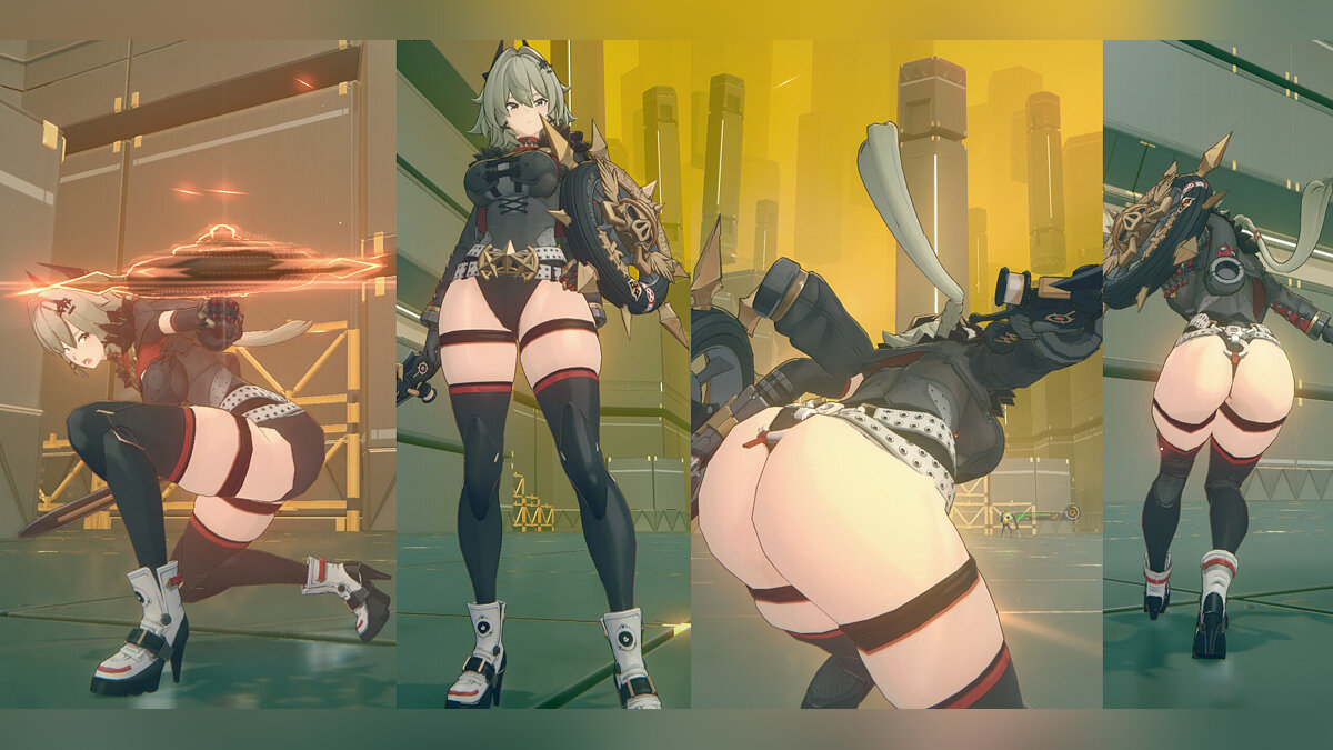 Zenless Zone Zero — Caesar without a skirt with a big booty