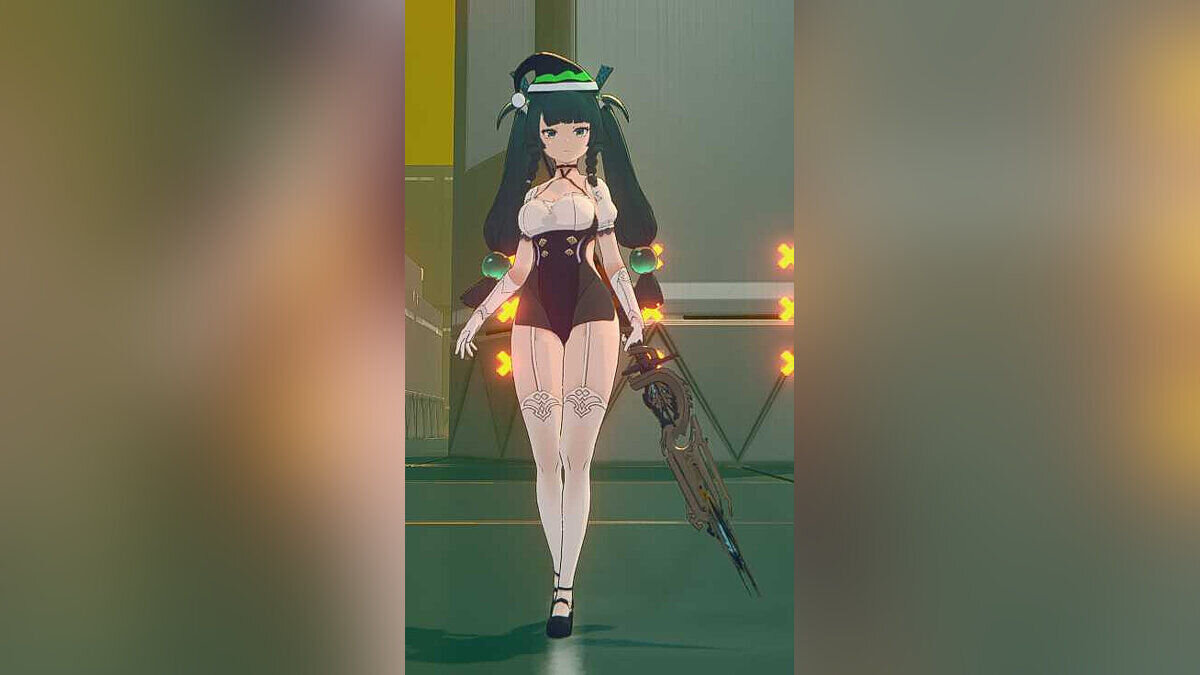 Zenless Zone Zero — Qingyi in a maid costume