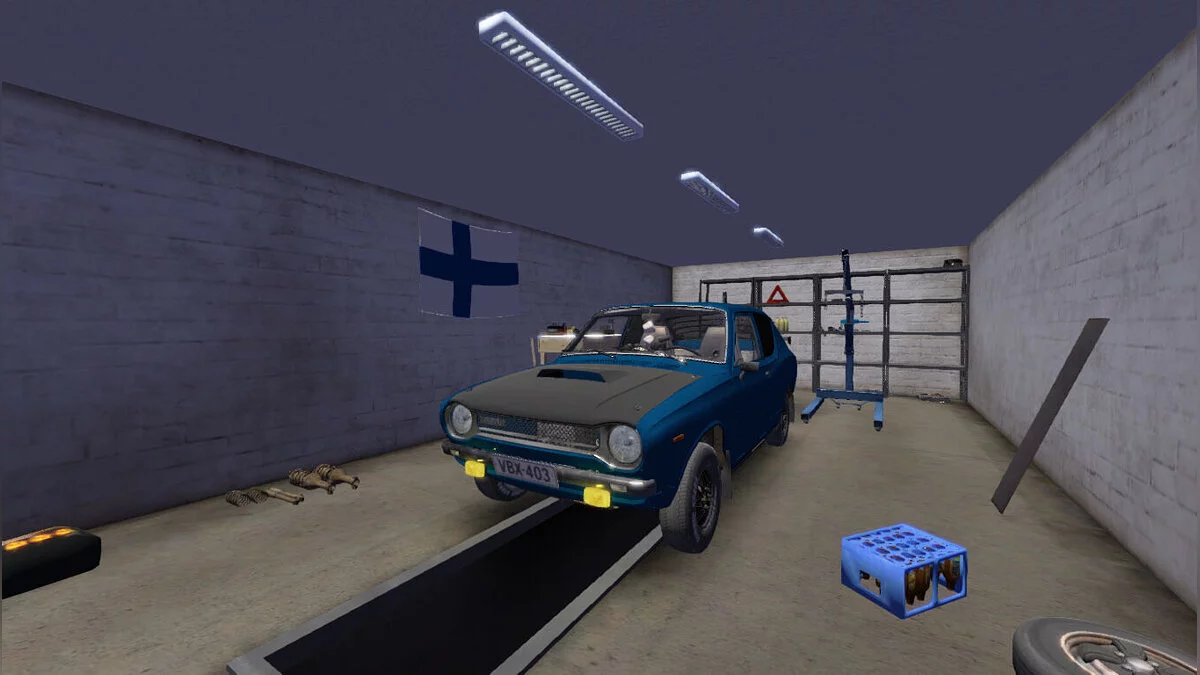 My Summer Car — Carreras completamente hechas por Satsuma, 13.000 mil marcos, la trama no se toca.